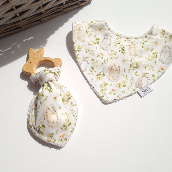 Bunny dribble bib