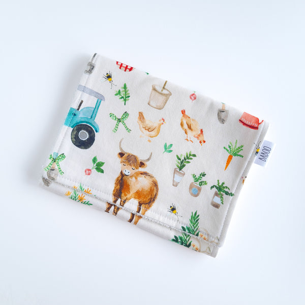 Emerson burp cloth