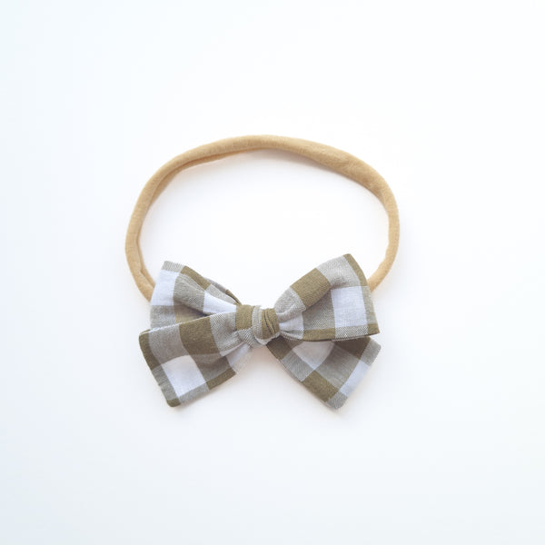Olive Hair bow