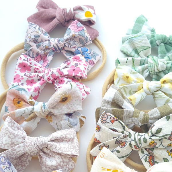 Boho Hair bow