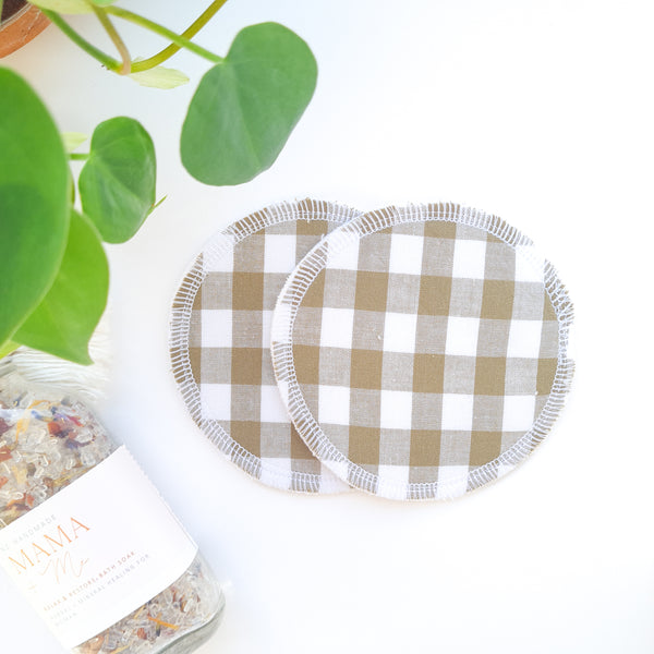 Olive Breastpads Pair