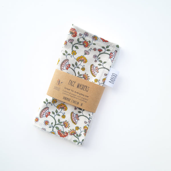 Boho Face Washers (2 pack)