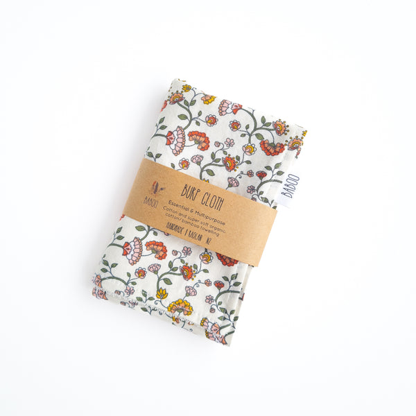 Boho burp cloth