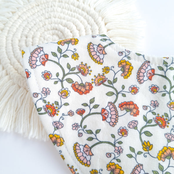 Boho dribble bib