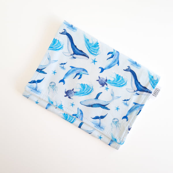 Lucas burp cloth
