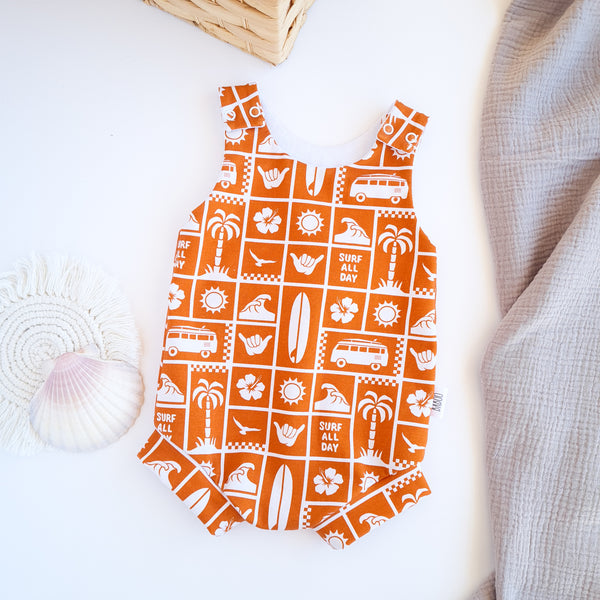Raglan short romper