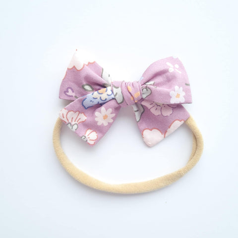 Violet Hair bow