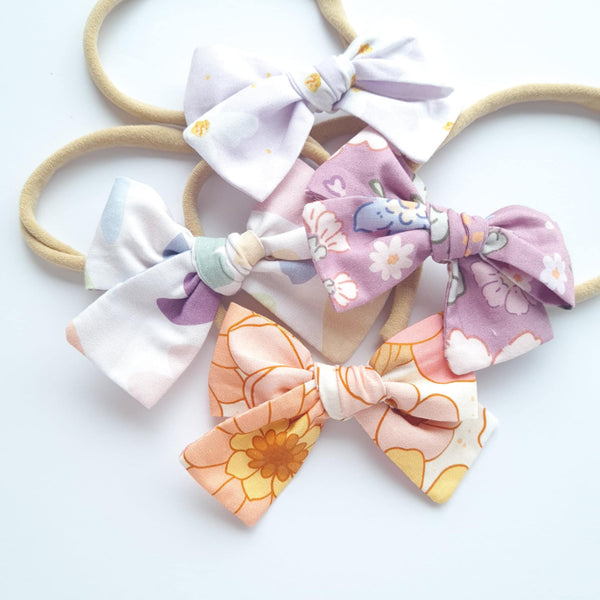 Violet Hair bow
