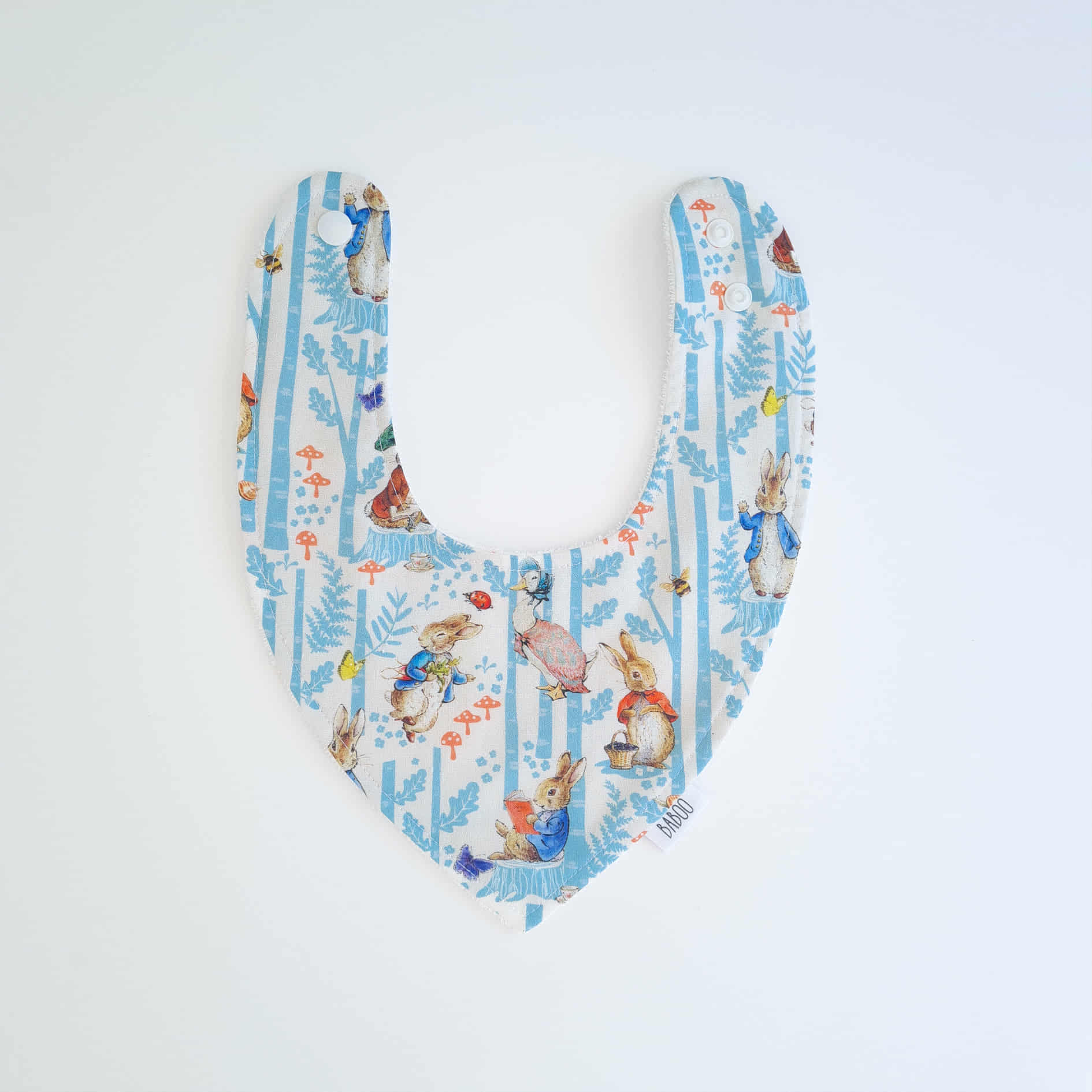 Peter Rabbit dribble bib