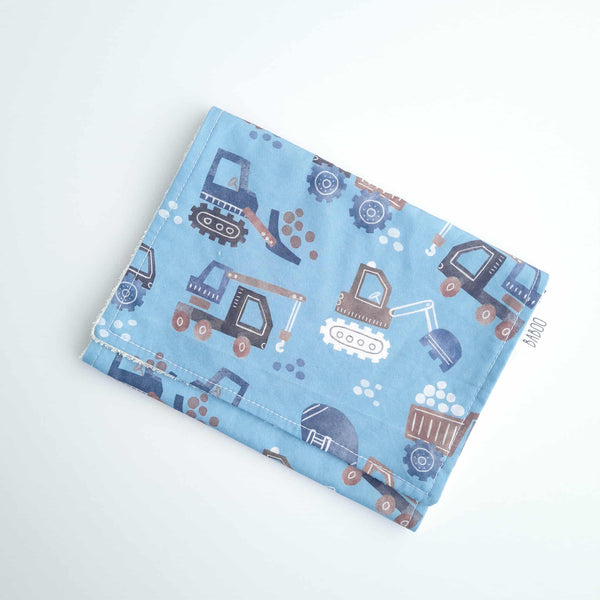Jimmy burp cloth