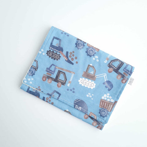 Jimmy burp cloth