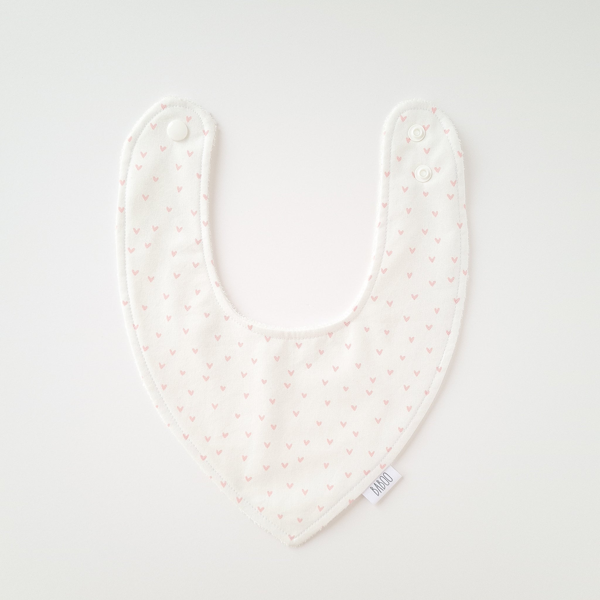 Valentine dribble bib