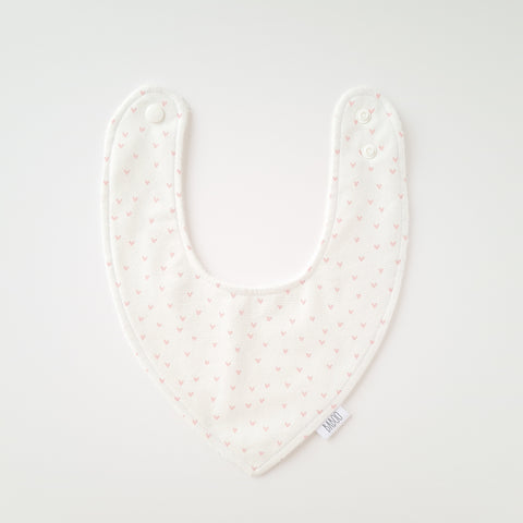 Valentine dribble bib