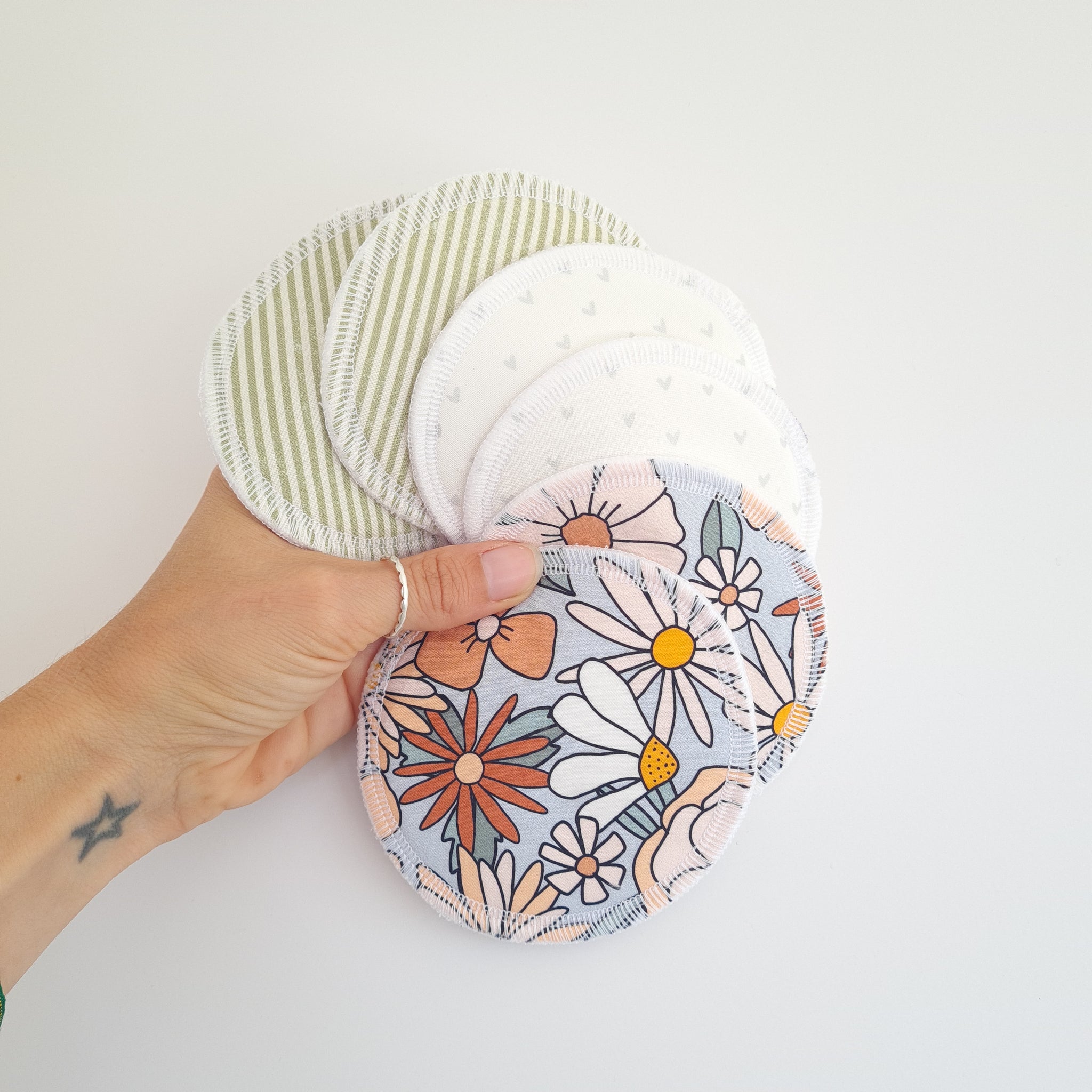 Indigo Breastpads Set