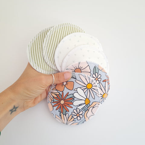 Indigo Breastpads Set