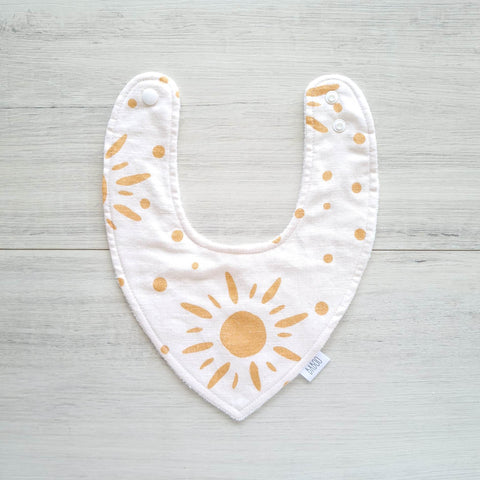 Sunny dribble bib